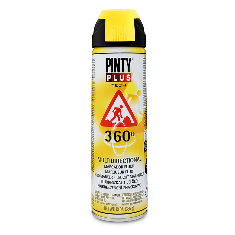 Pintura spray topográfica fluorescente PINTYPLUS Tech.