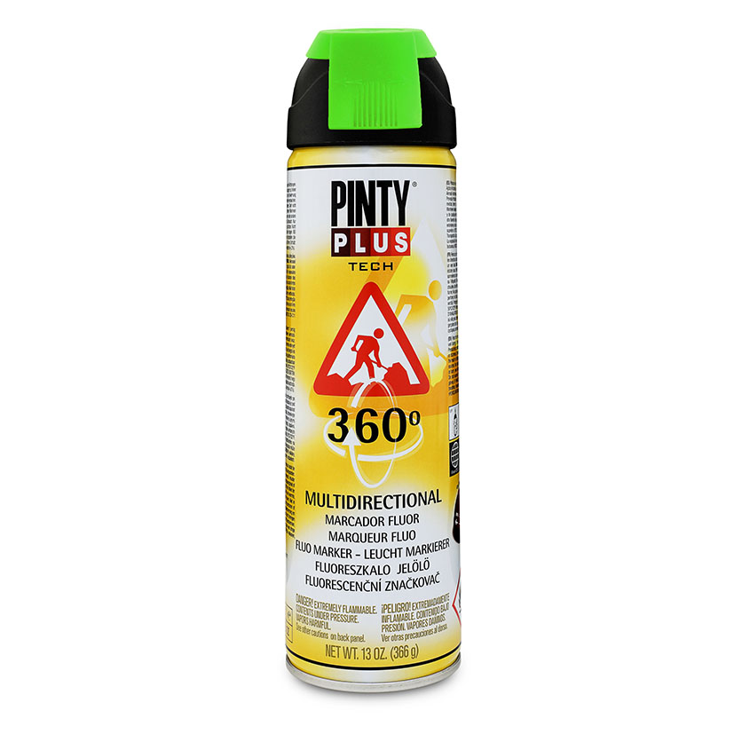 Pintura spray topográfica fluorescente PINTYPLUS Tech.