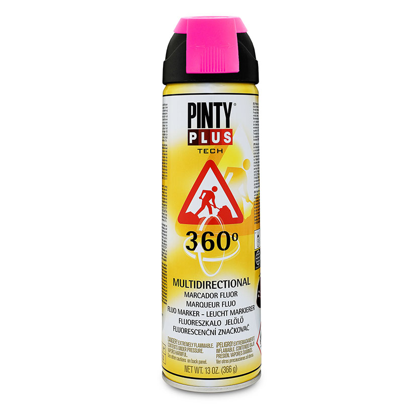 Pintura spray topográfica fluorescente PINTYPLUS Tech.