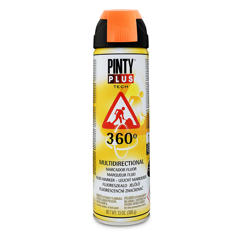 Pintura spray topográfica fluorescente PINTYPLUS Tech.