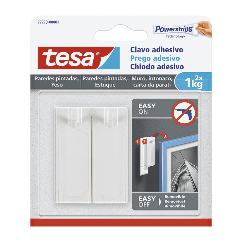 Clavo cuelgacuadros TESA Smart Mounting.