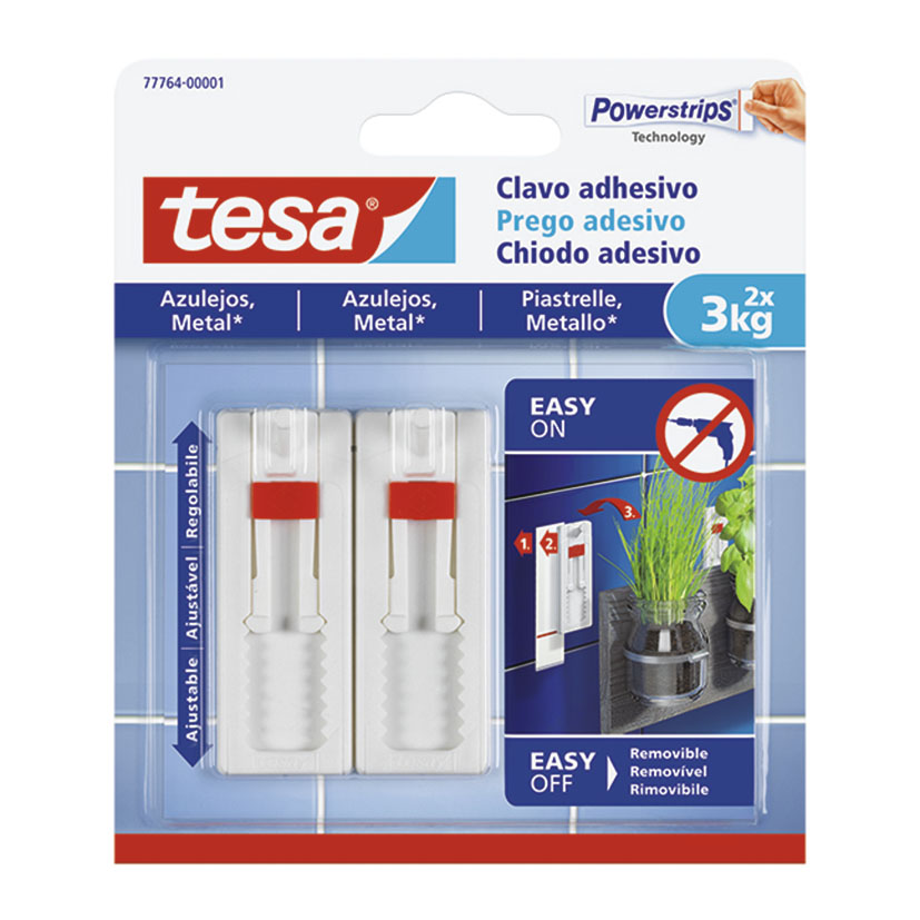 Clavo cuelgacuadros TESA Smart Mounting.