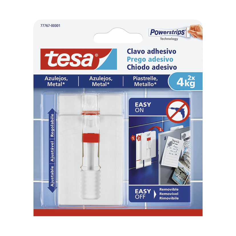 Clavo cuelgacuadros TESA Smart Mounting.