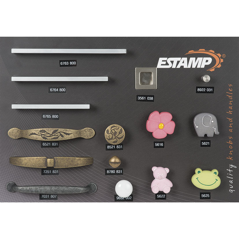 Expositor pomos y tiradores ESTAMP