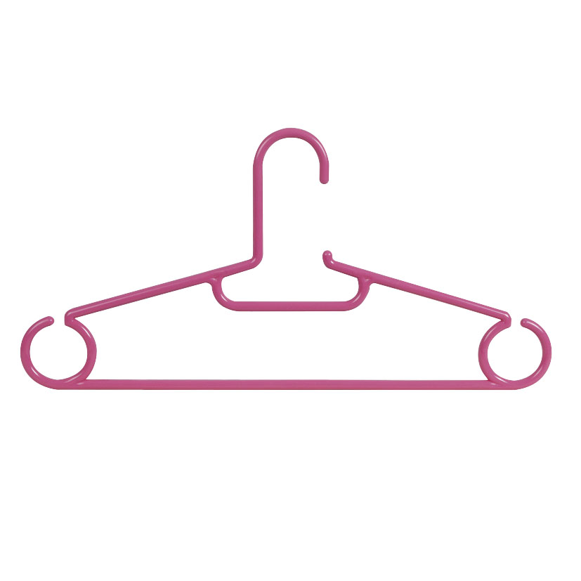 Percha plástico recta ganchos HABITEX