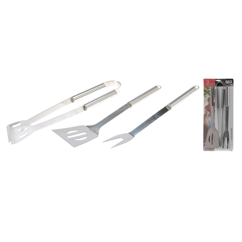 Accesorios barbacoa acero inox 3 en 1