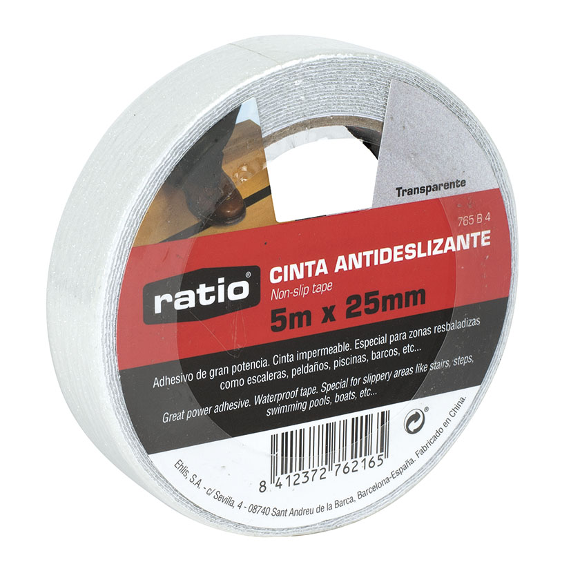 Cinta adhesiva antideslizante RATIO
