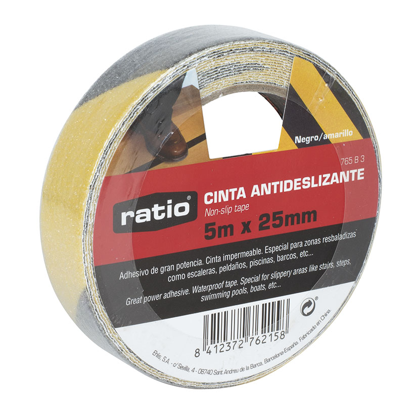 Cinta adhesiva antideslizante RATIO