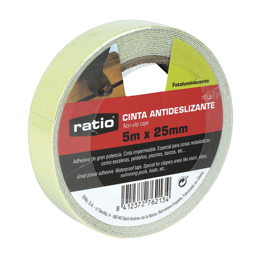 Cinta adhesiva antideslizante RATIO