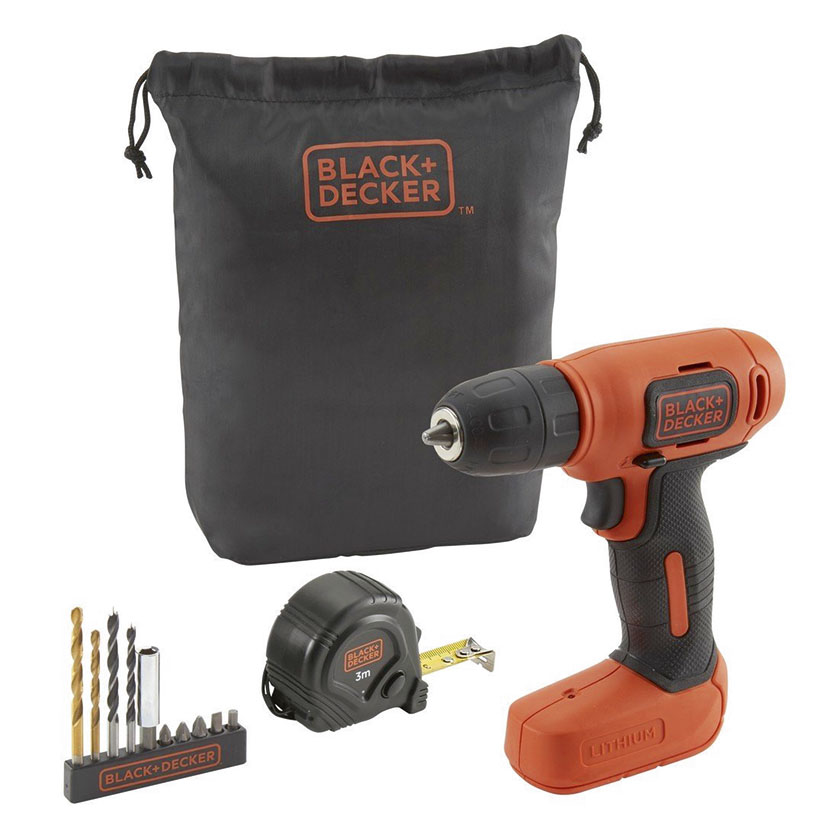 Atornillador compacto litio B&D BDCD8GPA-QW