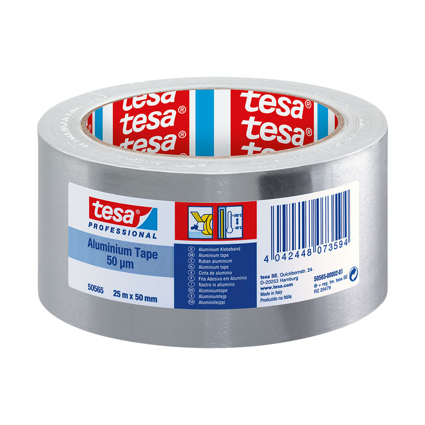 Cinta aluminio TESA.