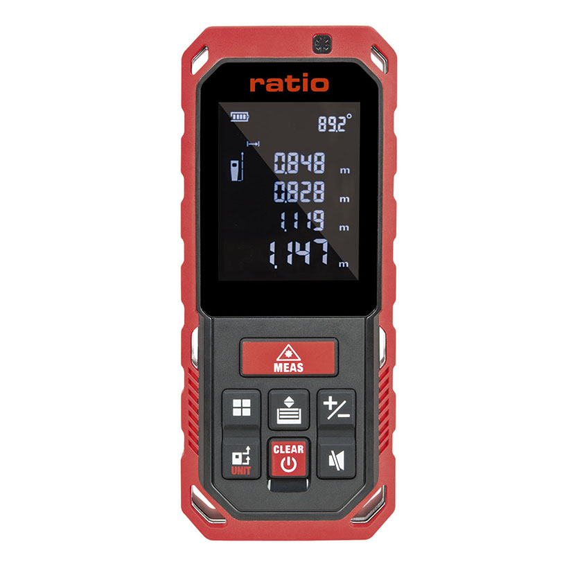 Medidor distancias láser recargable RATIO RLM315.