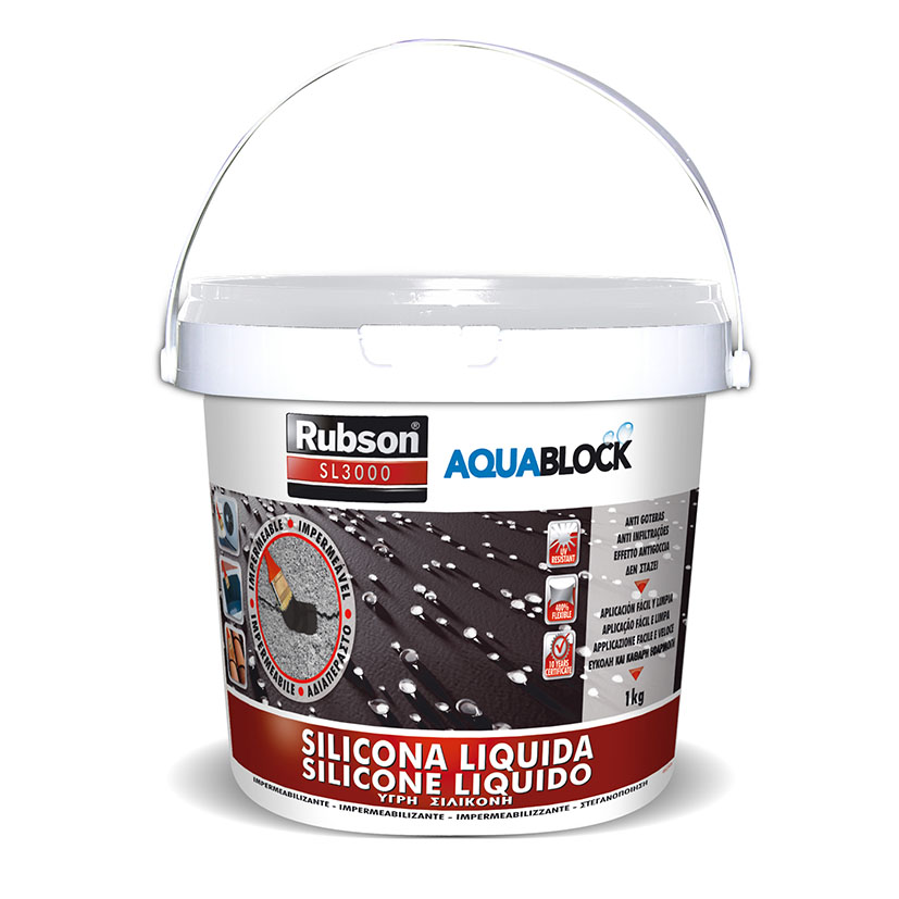 Impermeabilizante silicona líquida HENKEL Rubson SL 3000.