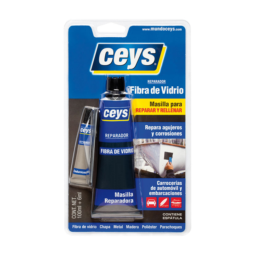 Reparador fibra vidrio CEYS.