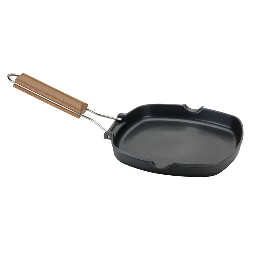 Asador grill de aluminio fundido.