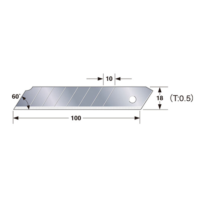 Cuchilla cúter 18 mm Endura-Blade TAJIMA LCB-50.