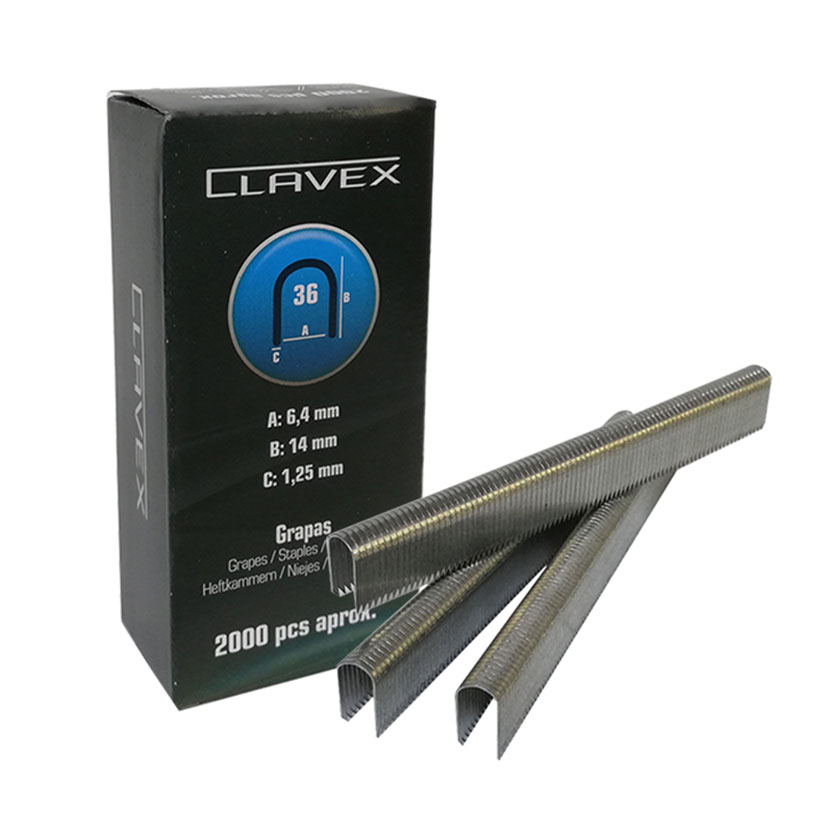 Grapas cable CLAVEX mod. 36