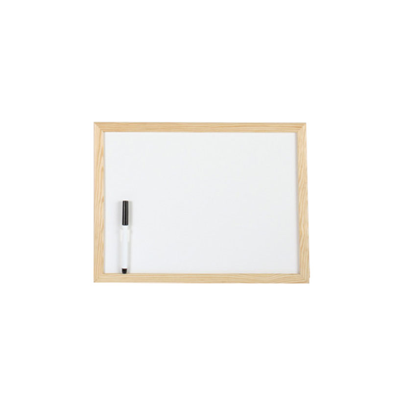 Tablero pizarra blanca.