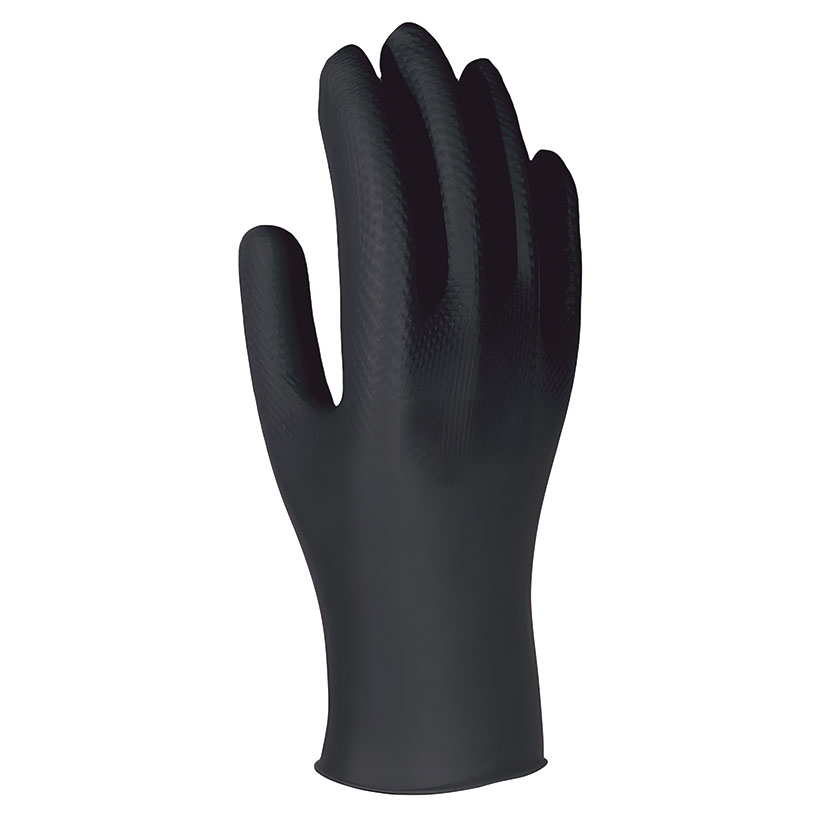 Guante nitrilo desechable 3L Unigrip BK