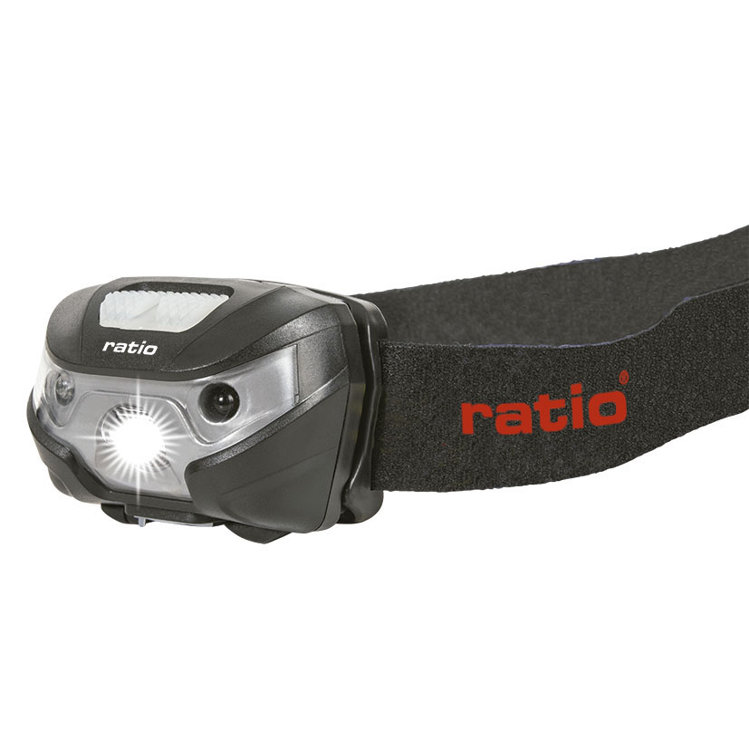 Linterna frontal recargable con sensor RATIO Headlamp 5524