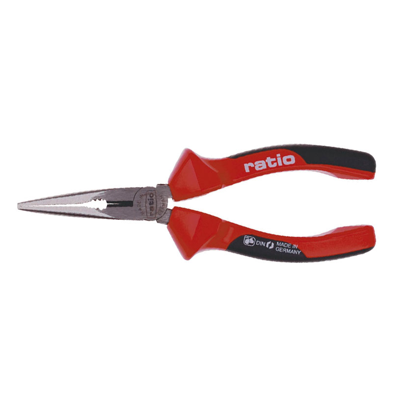 Alicate boca semi-redonda punta recta RATIO ProSeries