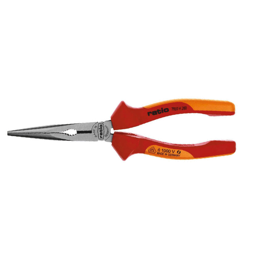 Alicate boca semi-redonda aislado RATIO ProSeries