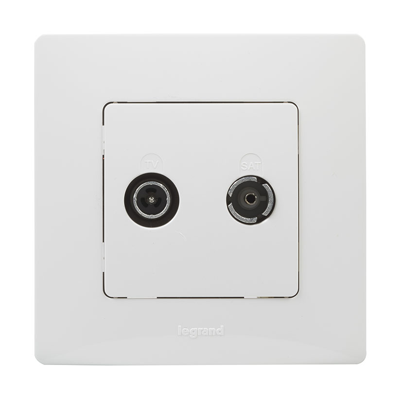 Mecanismo de empotrar LEGRAND serie Niloé Blanco