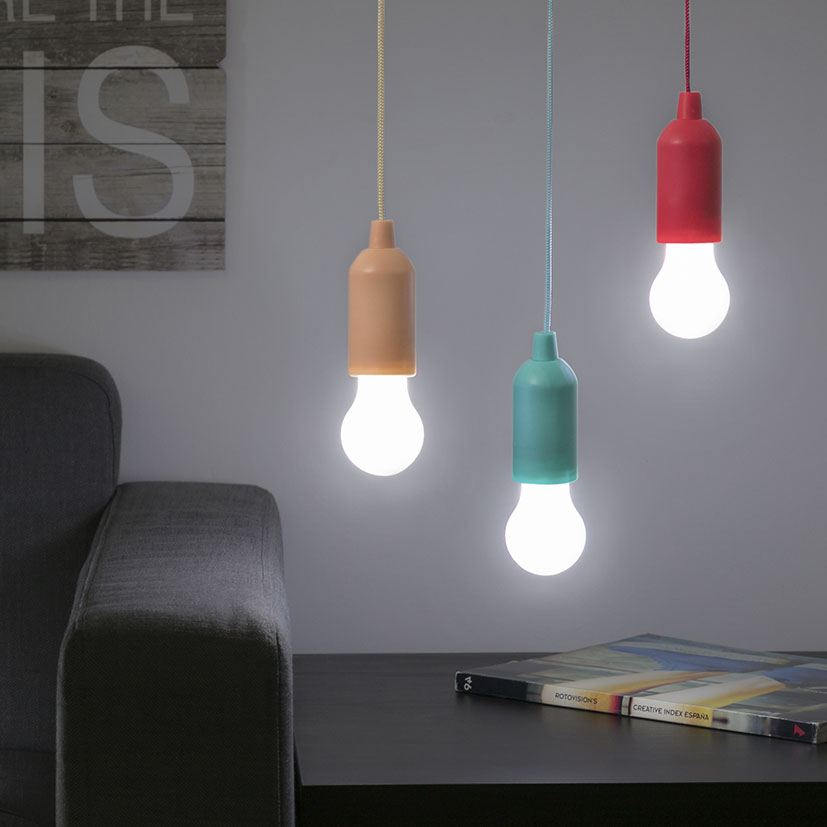 Lámpara portátil bombilla LED INNNOVAGOODS