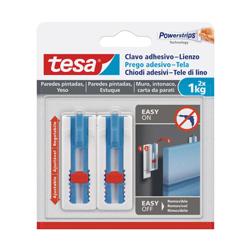Clavo cuelgacuadros TESA Smart Mounting.