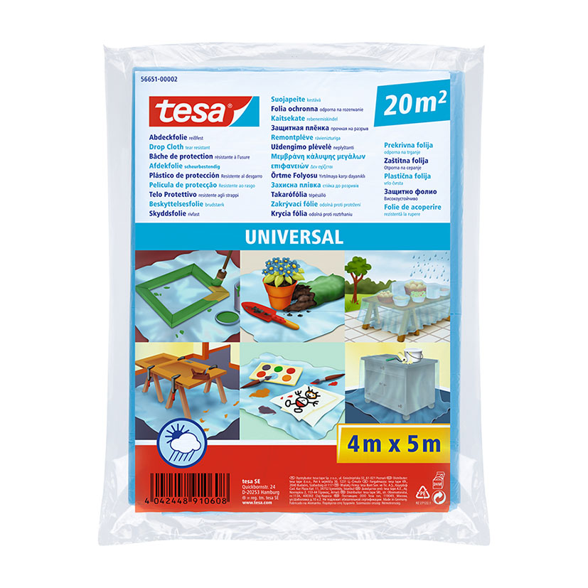 Plástico protector pintura TESA Universal