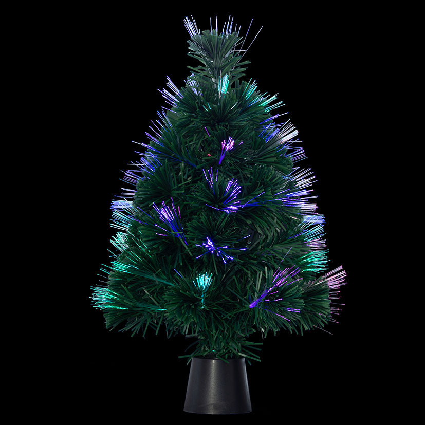 Árbol de navidad fibra óptica Budapest 45 cm