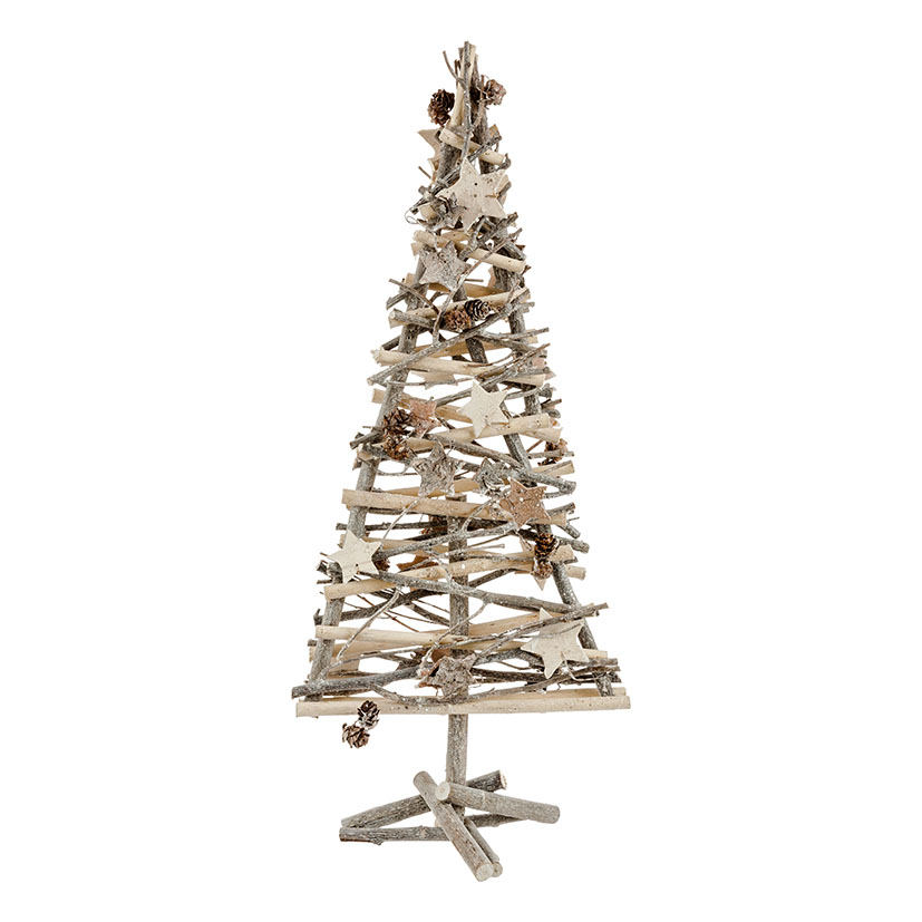 Árbol de navidad de madera 57 cm