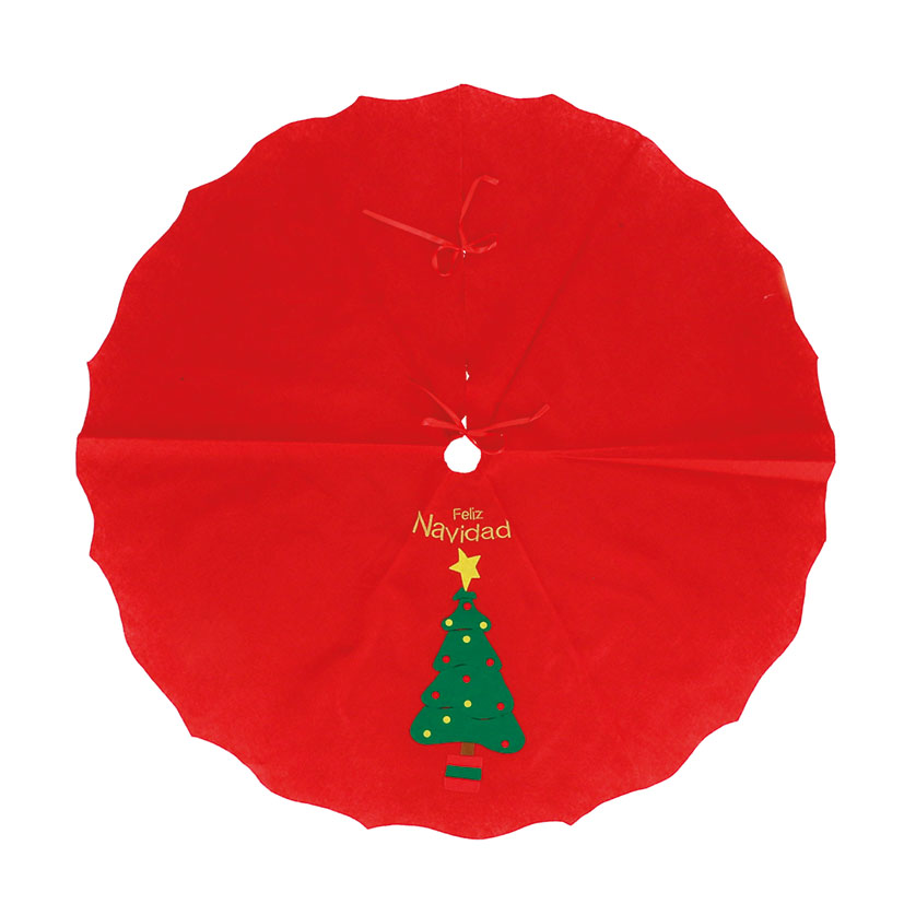 Faldón árbol de navidad ø 90 cm