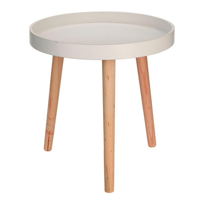 Mesa auxiliar madera.