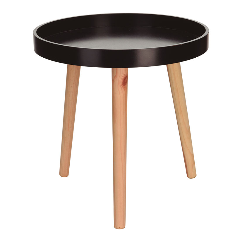 Mesa auxiliar madera.