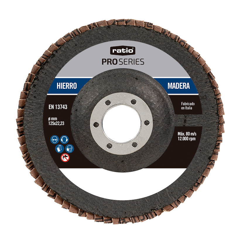 Disco abrasivo láminas RATIO ProSeries hierro/madera