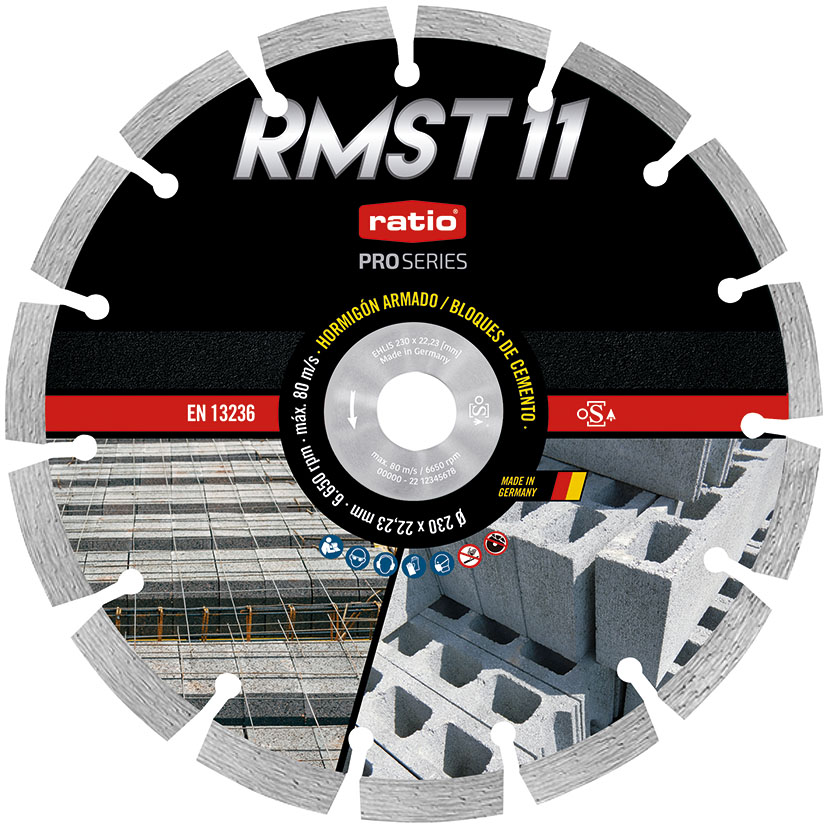 Disco diamante Premium RATIO RMST11