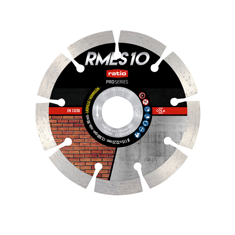 Disco diamante RATIO RMES10 Profesional