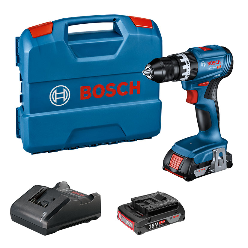 Taladro percusión BOSCH GSB 18V-45