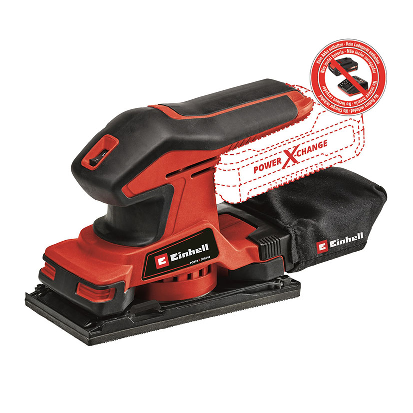 Lijadora orbital batería EINHELL TC-OS 18/187