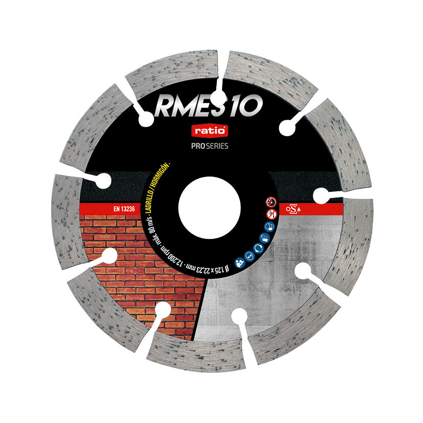 Disco diamante RATIO RMES10 Profesional