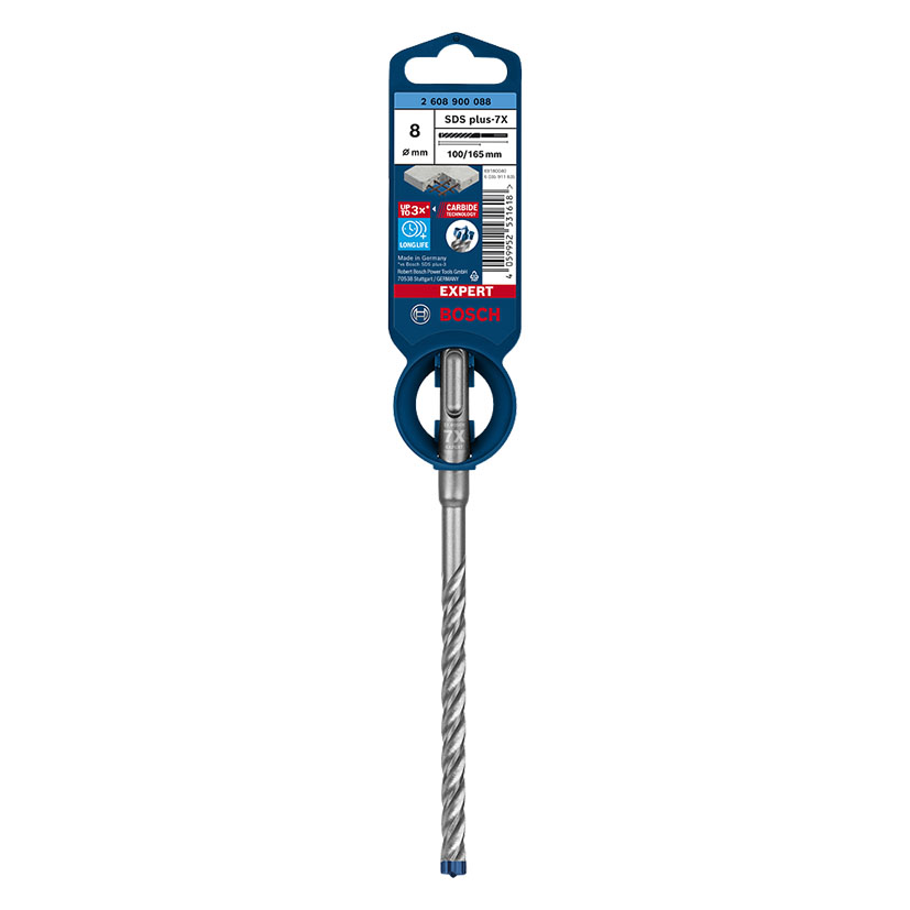 Broca piedra SDS-Plus X7 BOSCH Expert
