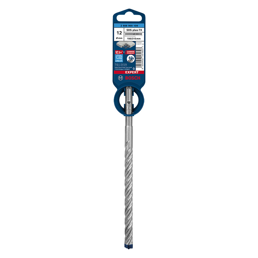 Broca piedra SDS-Plus X7 BOSCH Expert