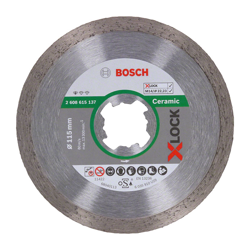 Disco diamante BOSCH X-Lock Standard