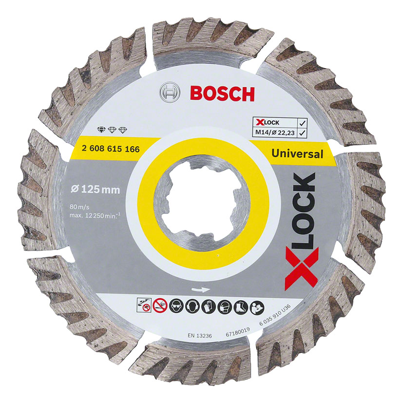 Disco diamante BOSCH X-Lock Standard Universal