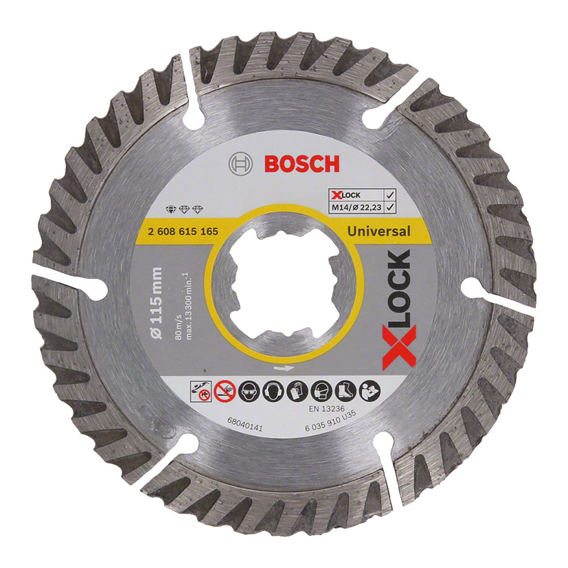 Disco diamante BOSCH X-Lock Standard Universal