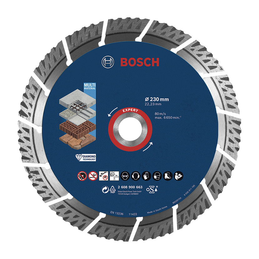 Disco diamante multimaterial BOSCH Expert X-Lock