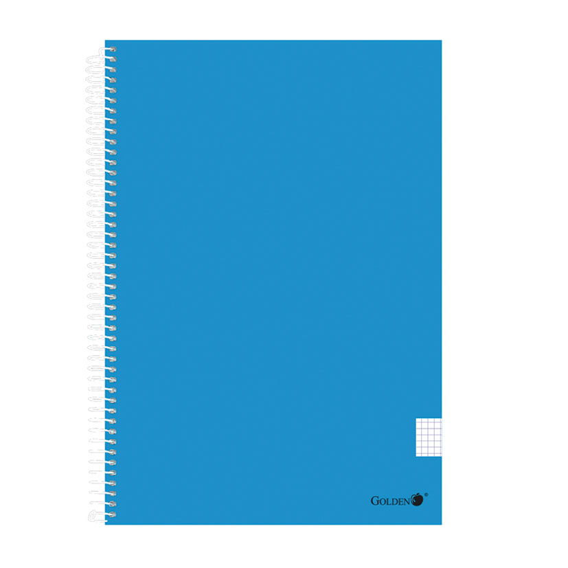 Cuaderno espiral hojas cuadrícula DIN A4