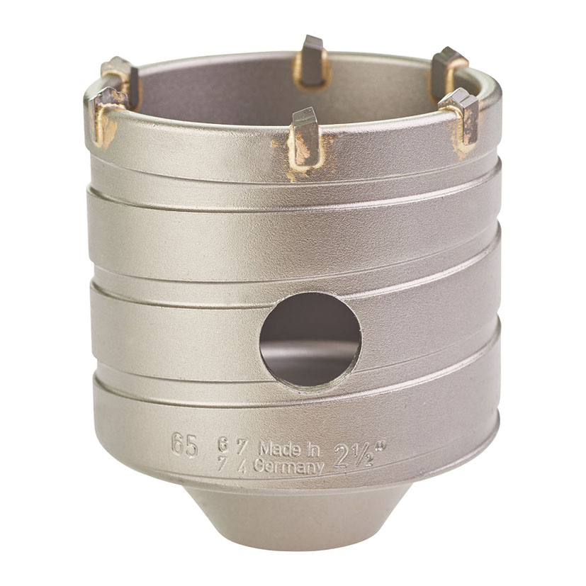 Broca corona perforadora SDS-Plus, diente TCT MILWAUKEE