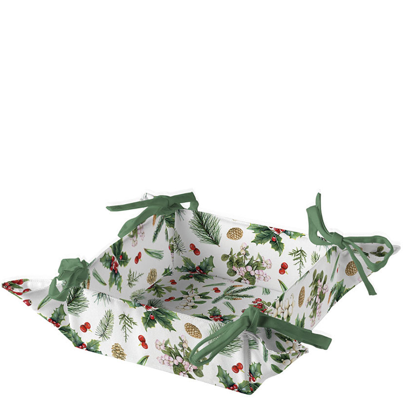 Decoración mesa navideña serie Winter Greenery